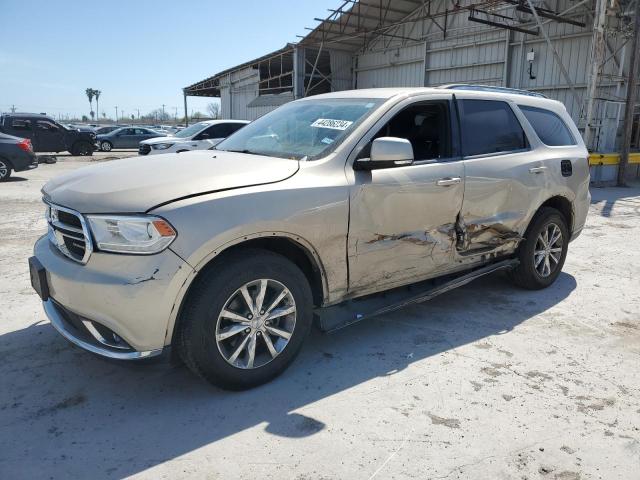 1C4RDHDG8EC520308 - 2014 DODGE DURANGO LIMITED BEIGE photo 1