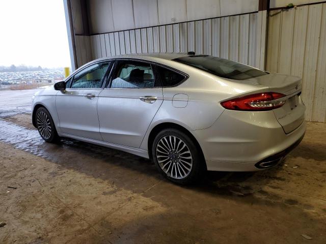 3FA6P0T93HR249197 - 2017 FORD FUSION SE SILVER photo 2