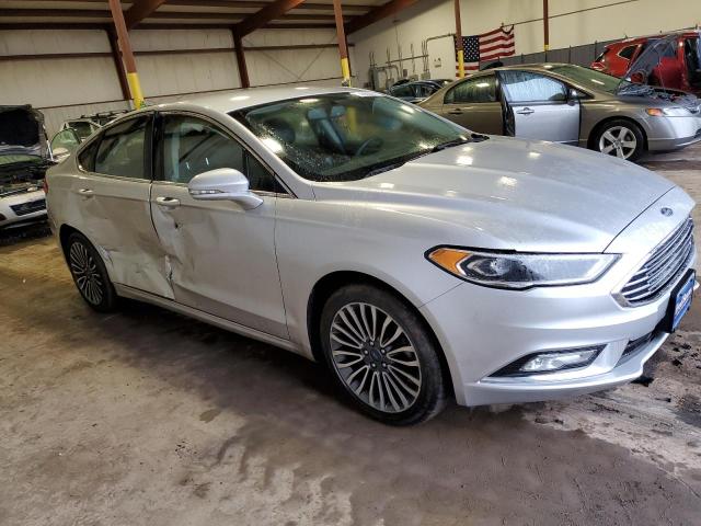 3FA6P0T93HR249197 - 2017 FORD FUSION SE SILVER photo 4