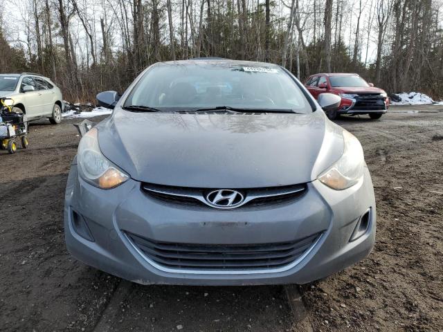 5NPDH4AE5DH155325 - 2013 HYUNDAI ELANTRA GLS GRAY photo 5