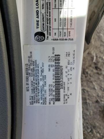 3LNDL2L33CR809079 - 2012 LINCOLN MKZ HYBRID WHITE photo 12