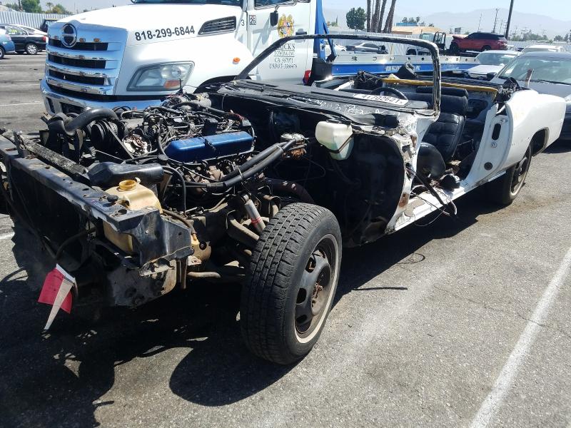 6L67S6Q162483 - 1976 CADILLAC ELDORADO WHITE photo 2