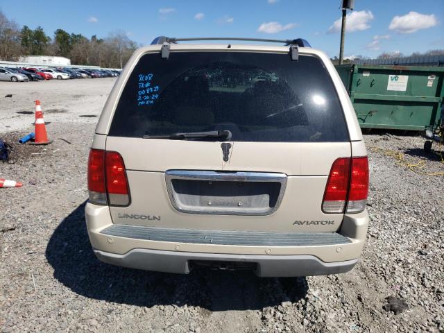 5LMEU68H35ZJ10253 - 2005 LINCOLN AVIATOR 奶油色 照片 6