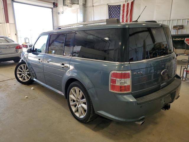 2FMHK6CT7ABA77000 - 2010 FORD FLEX SEL BLUE photo 2