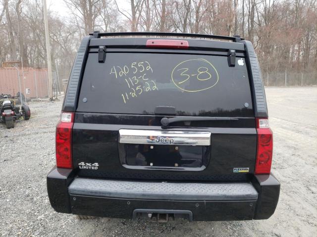 1J8HG58P67C595810 - 2007 JEEP COMMANDER 黑色 照片 6