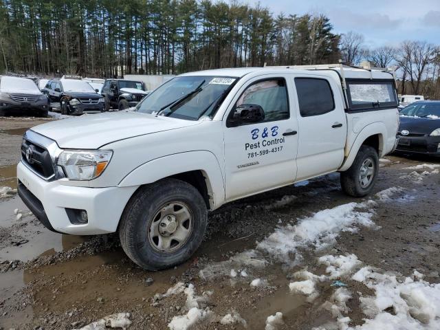 3TMLU4EN1FM188109 - 2015 TOYOTA TACOMA DOUBLE CAB WHITE photo 1