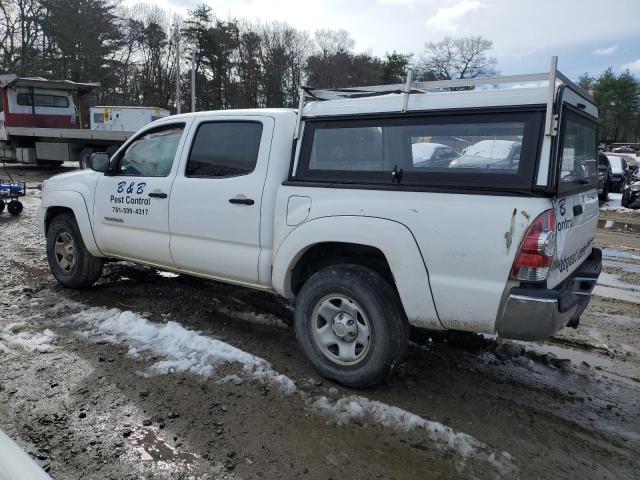 3TMLU4EN1FM188109 - 2015 TOYOTA TACOMA DOUBLE CAB WHITE photo 2