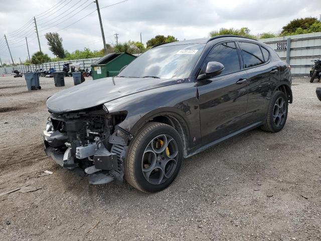 ZASPAJAN7K7C36366 - 2019 ALFA ROMEO STELVIO BROWN photo 1