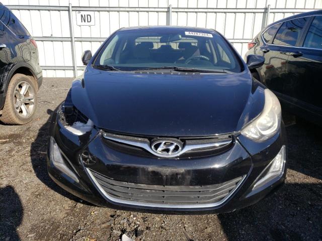 KMHDH4AE3EU121581 - 2014 HYUNDAI ELANTRA SE BLACK photo 5