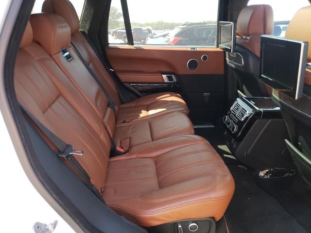 SALGV3EF2GA308699 - 2016 LAND ROVER RANGE ROVE AUTOBIOGRAPHY WHITE photo 10