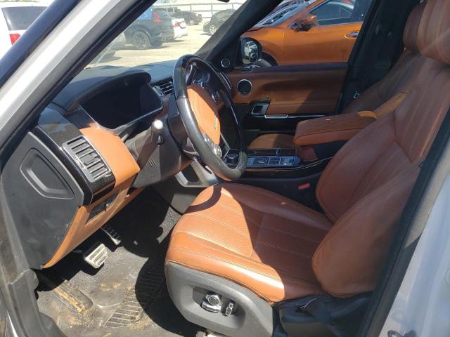 SALGV3EF2GA308699 - 2016 LAND ROVER RANGE ROVE AUTOBIOGRAPHY WHITE photo 7