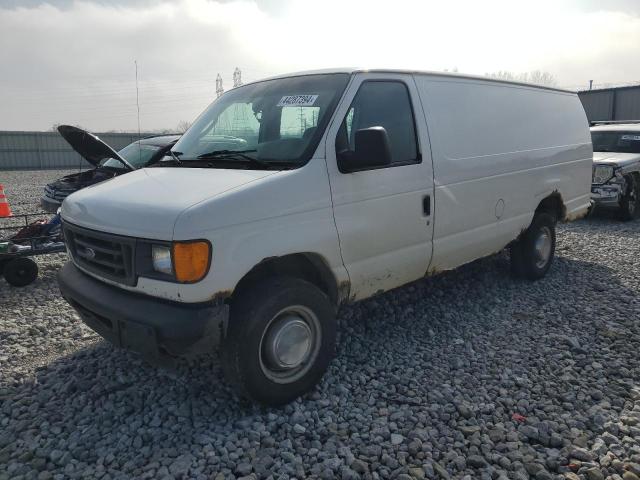 1FTNS24L04HA41087 - 2004 FORD ECONOLINE E250 VAN WHITE photo 1