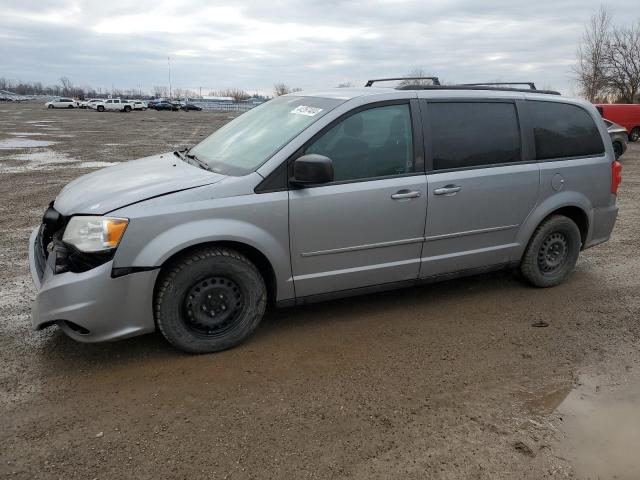 2C4RDGBG2DR574464 - 2013 DODGE GRAND CARA SE SILVER photo 1