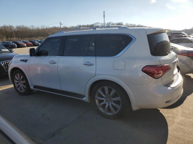 JN8AZ2NEXC9021131 - 2012 INFINITI QX56 WHITE photo 2