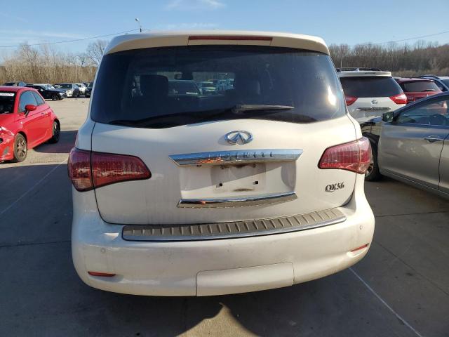 JN8AZ2NEXC9021131 - 2012 INFINITI QX56 WHITE photo 6