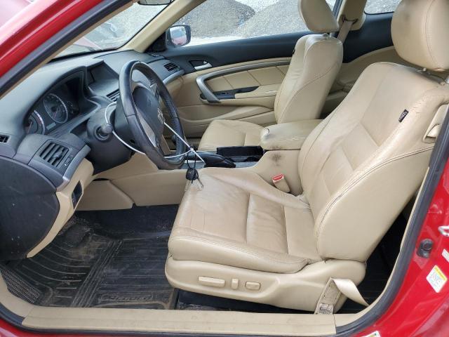 1HGCS2B85AA009571 - 2010 HONDA ACCORD EXL RED photo 7