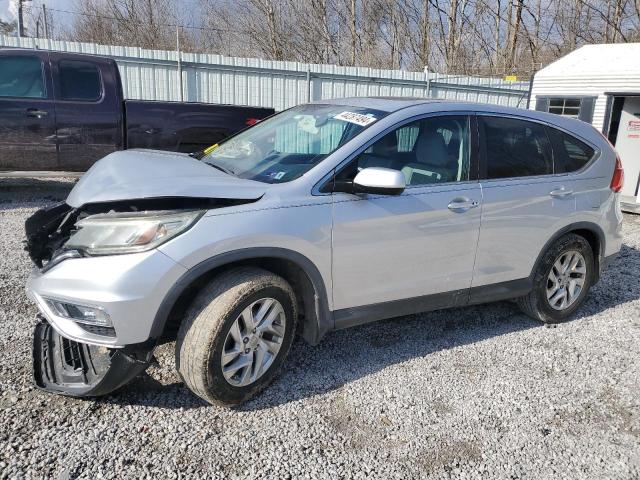 5J6RM3H5XFL011988 - 2015 HONDA CR-V EX SILVER photo 1