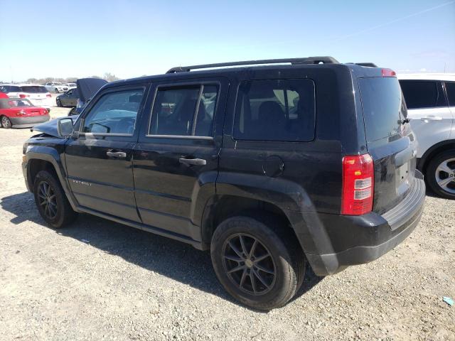 1C4NJPBA6DD213311 - 2013 JEEP PATRIOT SPORT BLACK photo 2