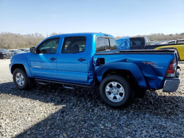 5TEJU4GN0AZ708834 - 2010 TOYOTA TACOMA DOUBLE CAB PRERUNNER BLUE photo 2