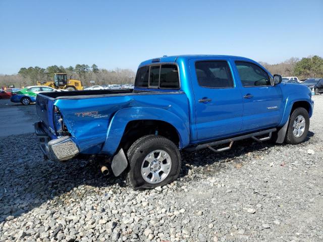5TEJU4GN0AZ708834 - 2010 TOYOTA TACOMA DOUBLE CAB PRERUNNER BLUE photo 3