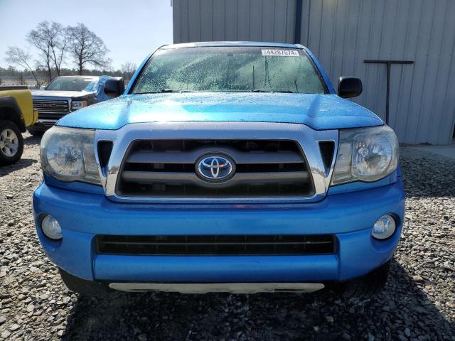 5TEJU4GN0AZ708834 - 2010 TOYOTA TACOMA DOUBLE CAB PRERUNNER BLUE photo 5