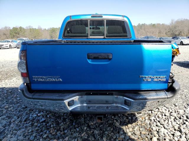 5TEJU4GN0AZ708834 - 2010 TOYOTA TACOMA DOUBLE CAB PRERUNNER BLUE photo 6