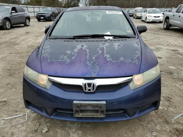 2HGFA16309H511748 - 2009 HONDA CIVIC VP BLUE photo 5