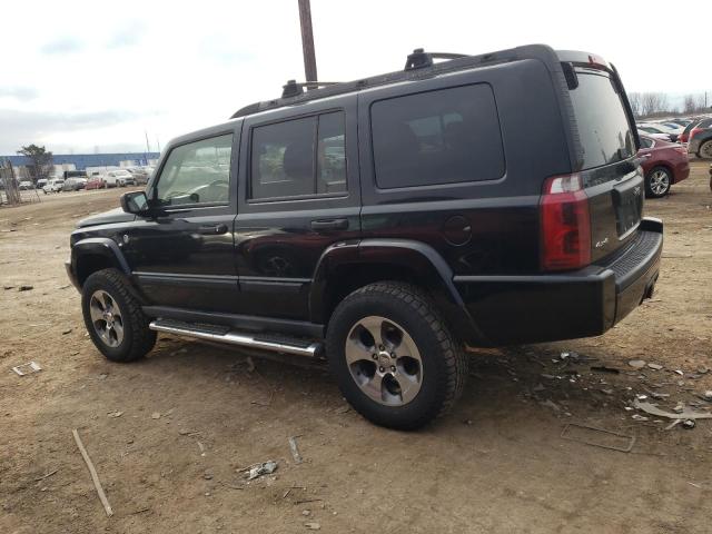 1J8HG48N36C212493 - 2006 JEEP COMMANDER BLACK photo 2