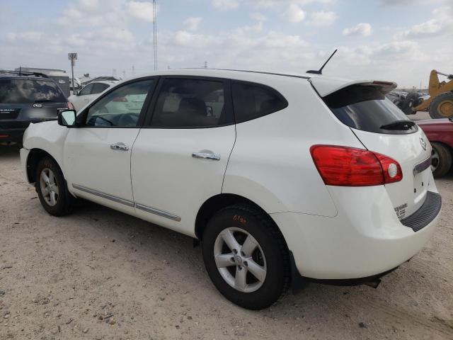 JN8AS5MV9CW375912 - 2012 NISSAN ROGUE S WHITE photo 2