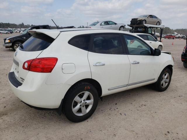 JN8AS5MV9CW375912 - 2012 NISSAN ROGUE S WHITE photo 3