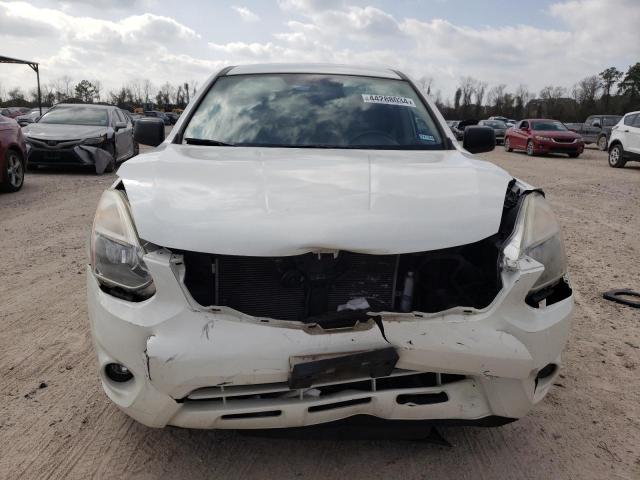 JN8AS5MV9CW375912 - 2012 NISSAN ROGUE S WHITE photo 5