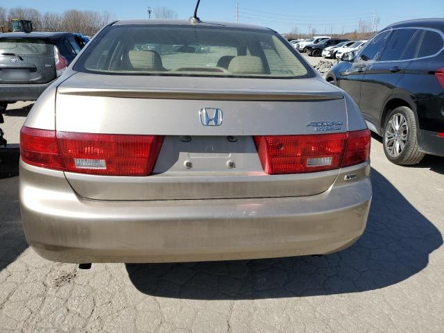 JHMCN36475C004545 - 2005 HONDA ACCORD HYBRID GOLD photo 6