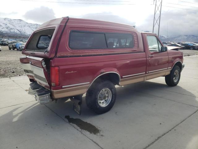 1FTEF14H1SNA72972 - 1995 FORD F150 TWO TONE photo 3