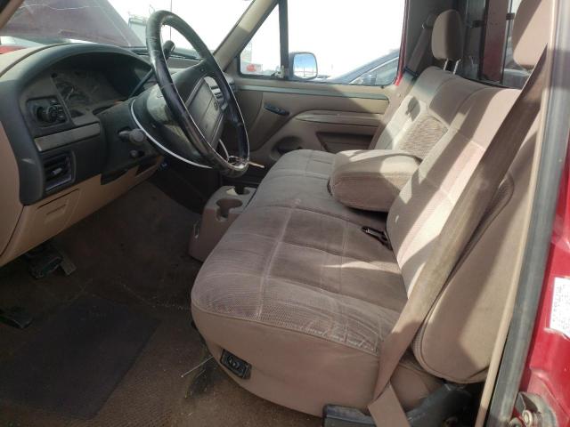 1FTEF14H1SNA72972 - 1995 FORD F150 TWO TONE photo 7