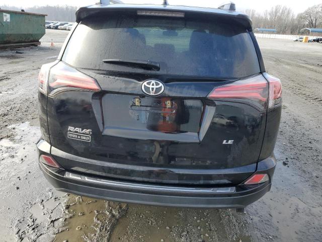 2T3ZFREV8JW440642 - 2018 TOYOTA RAV4 LE BLACK photo 6