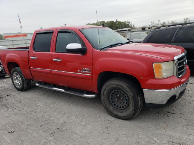 3GTP1VE09BG178005 - 2011 GMC SIERRA C1500 SLE RED photo 4