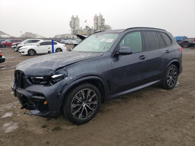 5UXCR4C01M9E98458 - 2021 BMW X5 SDRIVE 40I BLUE photo 1