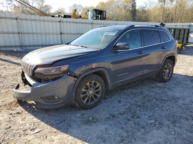 1C4PJLLB7KD376863 - 2019 JEEP CHEROKEE LATITUDE PLUS BLUE photo 1