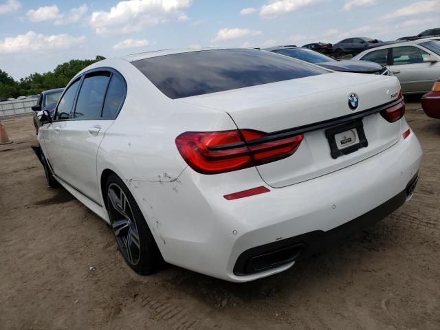 WBA7E2C57KB217178 - 2019 BMW 740 I WHITE photo 2