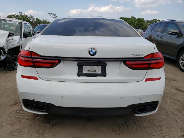 WBA7E2C57KB217178 - 2019 BMW 740 I WHITE photo 6