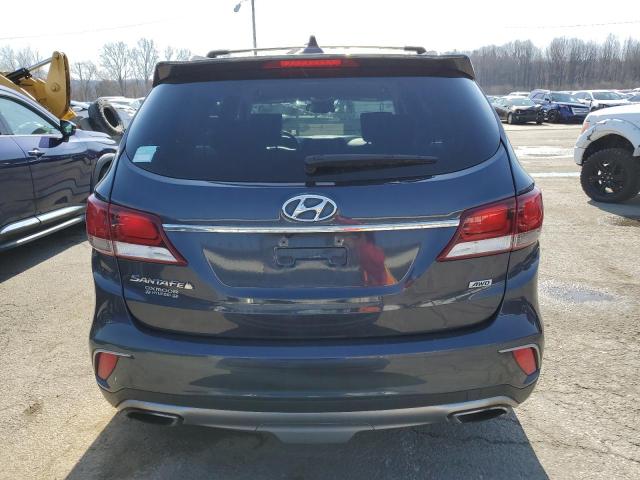 KM8SMDHF2JU272228 - 2018 HYUNDAI SANTA FE SE BLUE photo 6