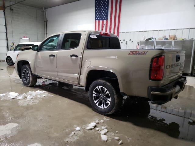 1GCGTDEN7N1329586 - 2022 CHEVROLET COLORADO Z71 TAN photo 2