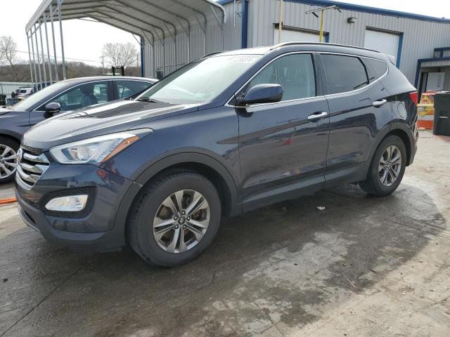 5XYZUDLB4GG316683 - 2016 HYUNDAI SANTA FE S GRAY photo 1