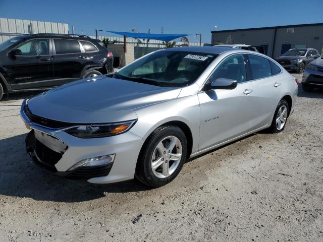 1G1ZD5ST4NF133261 - 2022 CHEVROLET MALIBU LT SILVER photo 1