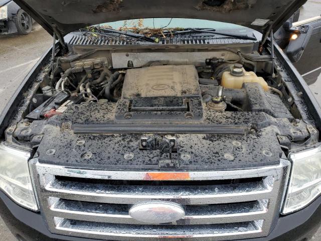 1FMFK16567LA52248 - 2007 FORD EXPEDITION EL XLT BLACK photo 12