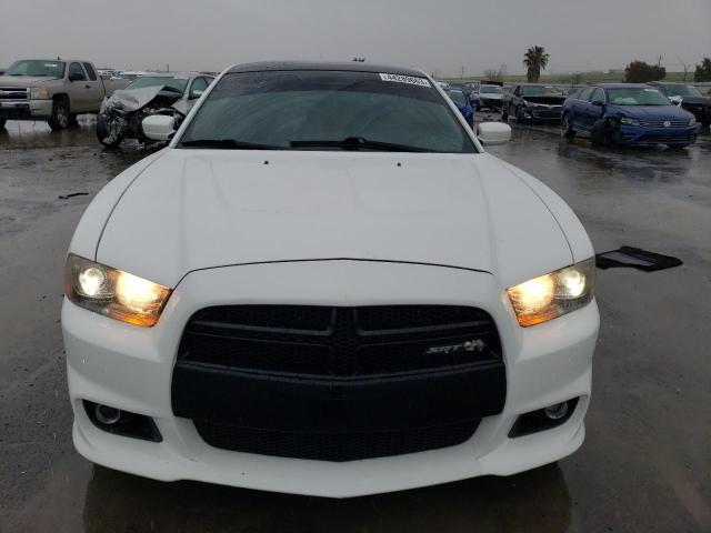 2C3CDXGJ8DH574392 - 2013 DODGE CHARGER SUPER BEE WHITE photo 5