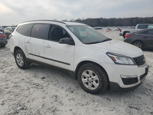 1GNKVFED4GJ165828 - 2016 CHEVROLET TRAVERSE LS WHITE photo 4