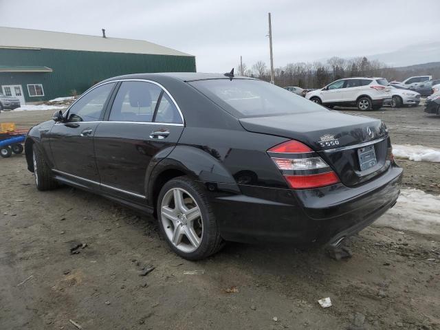 WDDNG86X98A163200 - 2008 MERCEDES-BENZ S 550 4MATIC BLACK photo 2