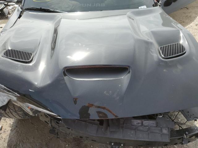 2C3CDZFJ1NH181350 - 2022 DODGE CHALLENGER R/T SCAT PACK BLACK photo 11