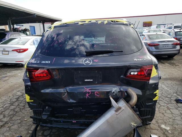 WDC0G8EB3LF728167 - 2020 MERCEDES-BENZ GLC 300 4MATIC GRAY photo 6